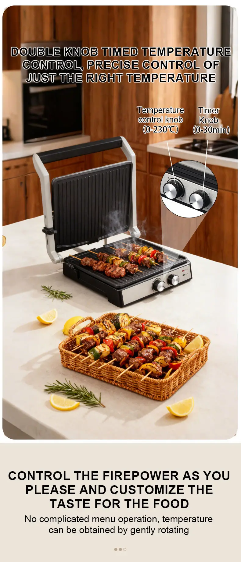 Foreign Trade Sokany08050 Steak Machine Breakfast Machine Frying Grill Barbecue Sausage Burger Bread Sandwich Machine