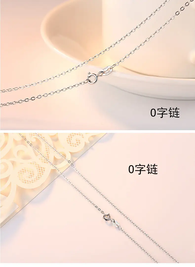 Collier chaîne simple en argent plaqué pour femme, chaîne de clavicule, motif vague, lingot, serpent, O, étoiles, pépins