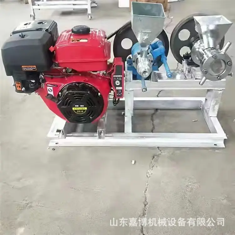 Car Trunk Rice and Corn Puffed Machine, Automatic Cutting of Straight Hollow Rods, Popcorn Machine for Temple Fairs
