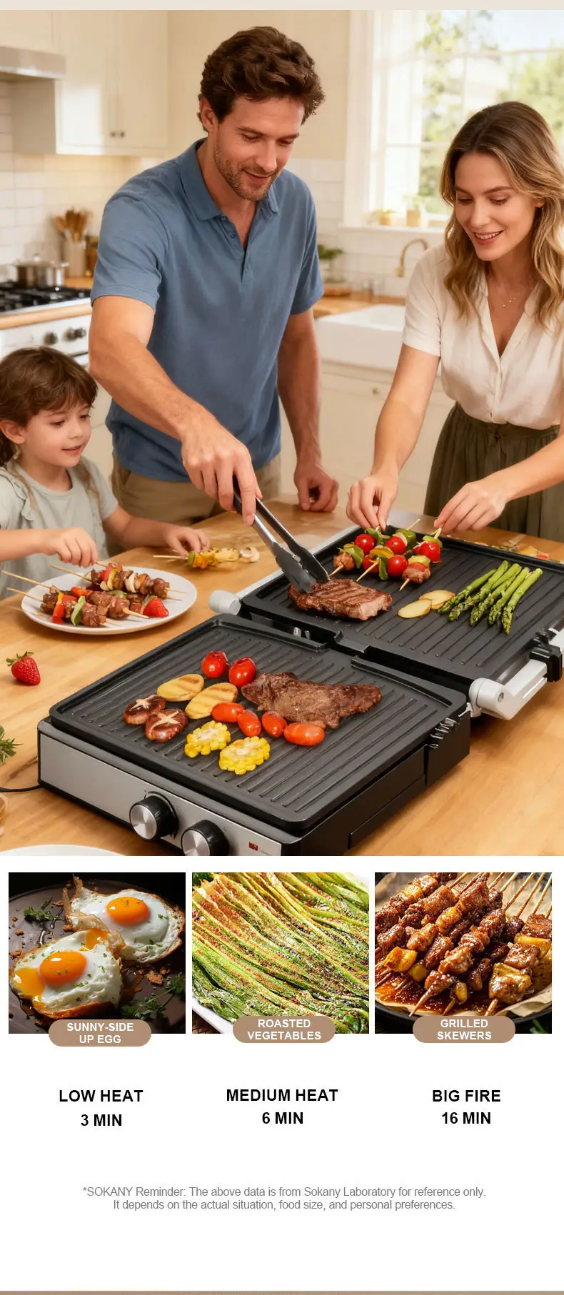 Foreign Trade Sokany08050 Steak Machine Breakfast Machine Frying Grill Barbecue Sausage Burger Bread Sandwich Machine