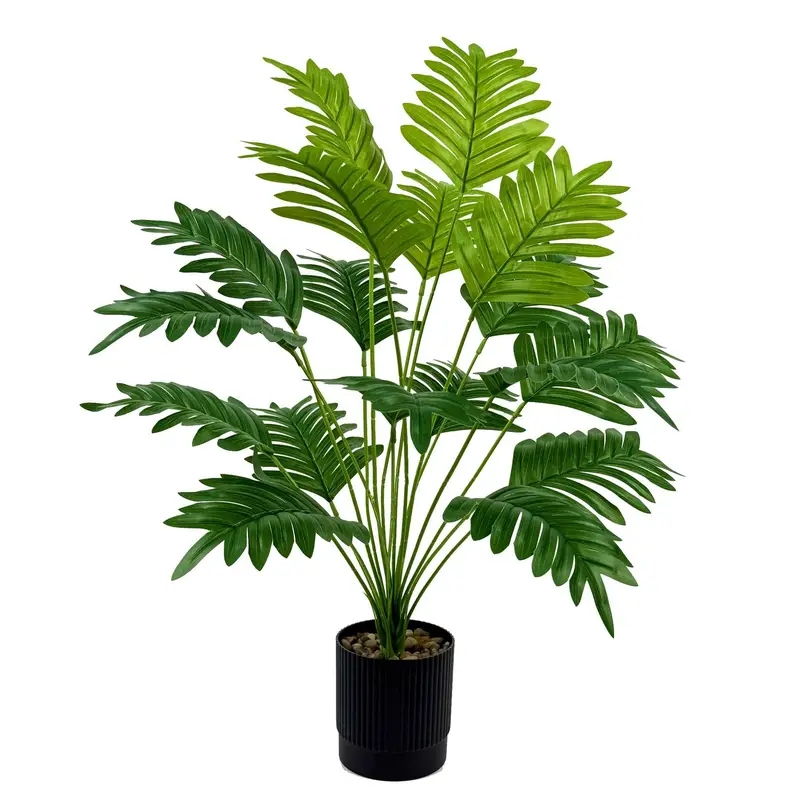 Simulated Green Plant Flower Box Flower Row Fake Green Plant 18-head Turtle Leaf Landscaping Loose Tail Sunflower Potted