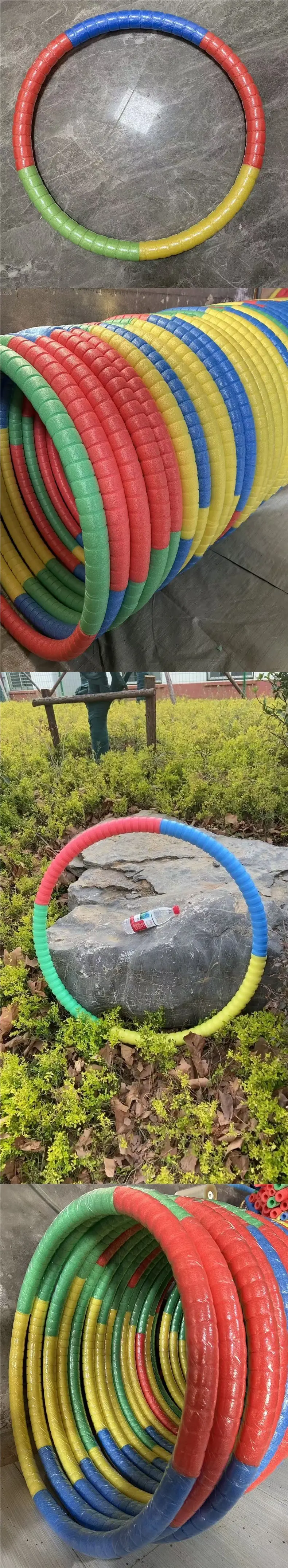 Hula hoop for abdominal slimming, fitness-specific fat-burning waist-slimming tool, foam cotton for weight loss for adul