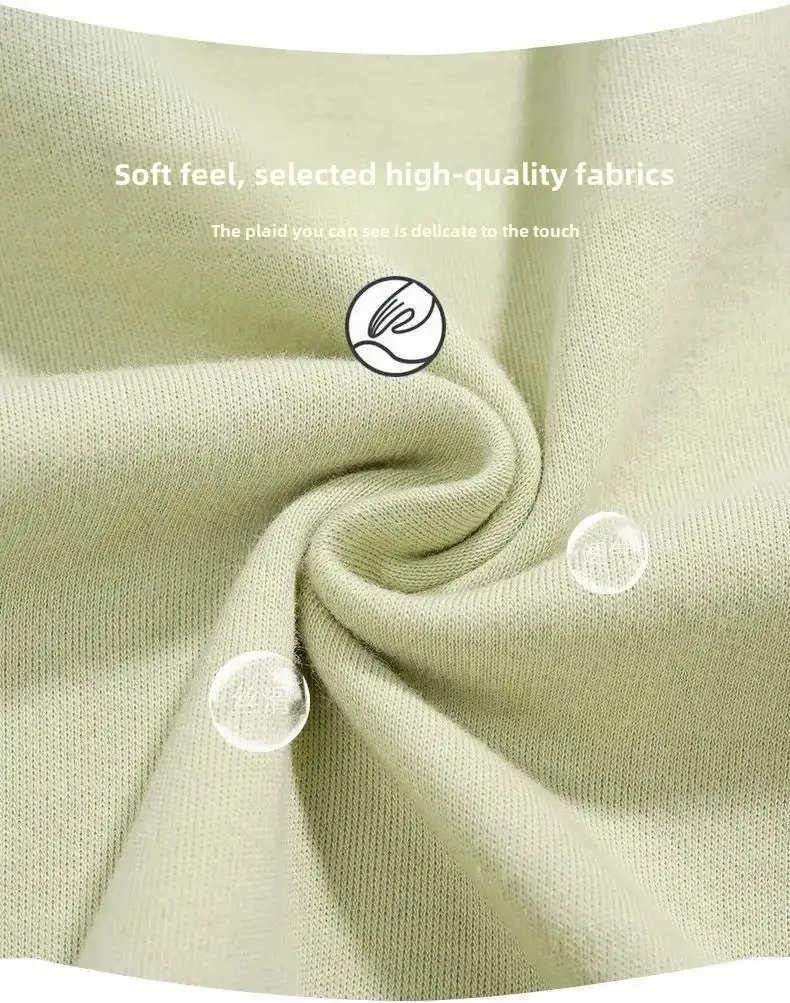 100 Cotton High-end Pajamas Women Spring and Autumn Trousers Cardigan Loose plus size Middle-aged and Young People Outfi
