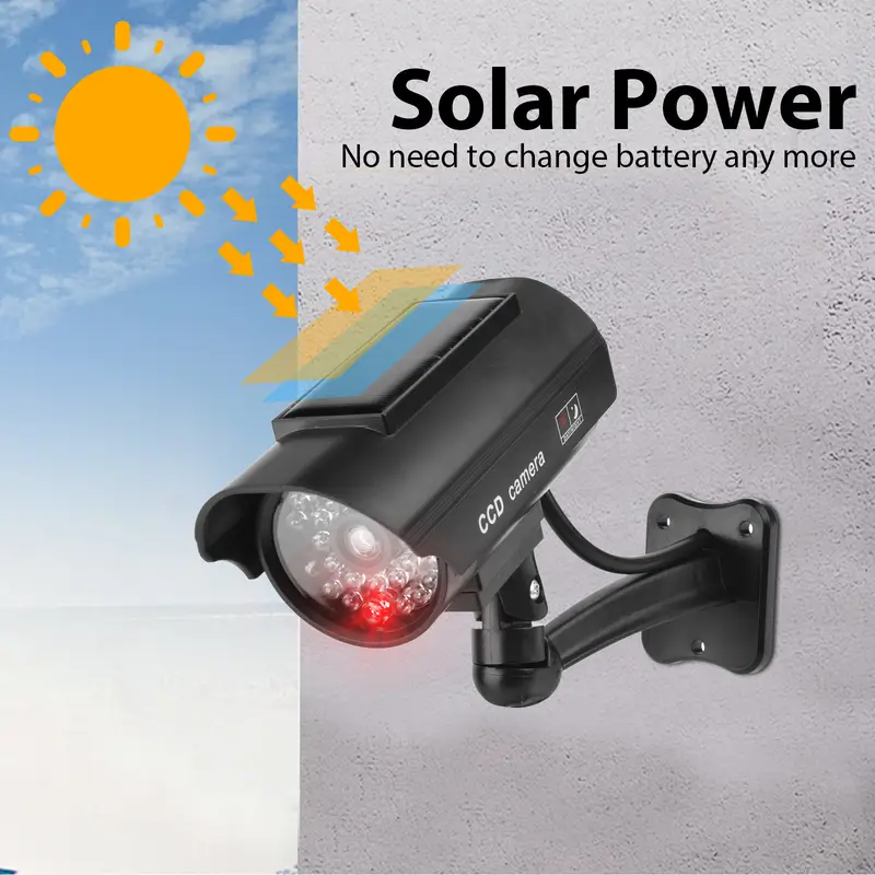 Fake Camera Set Up Factory direct solar fake surveillance camera… | Sino Sourcing